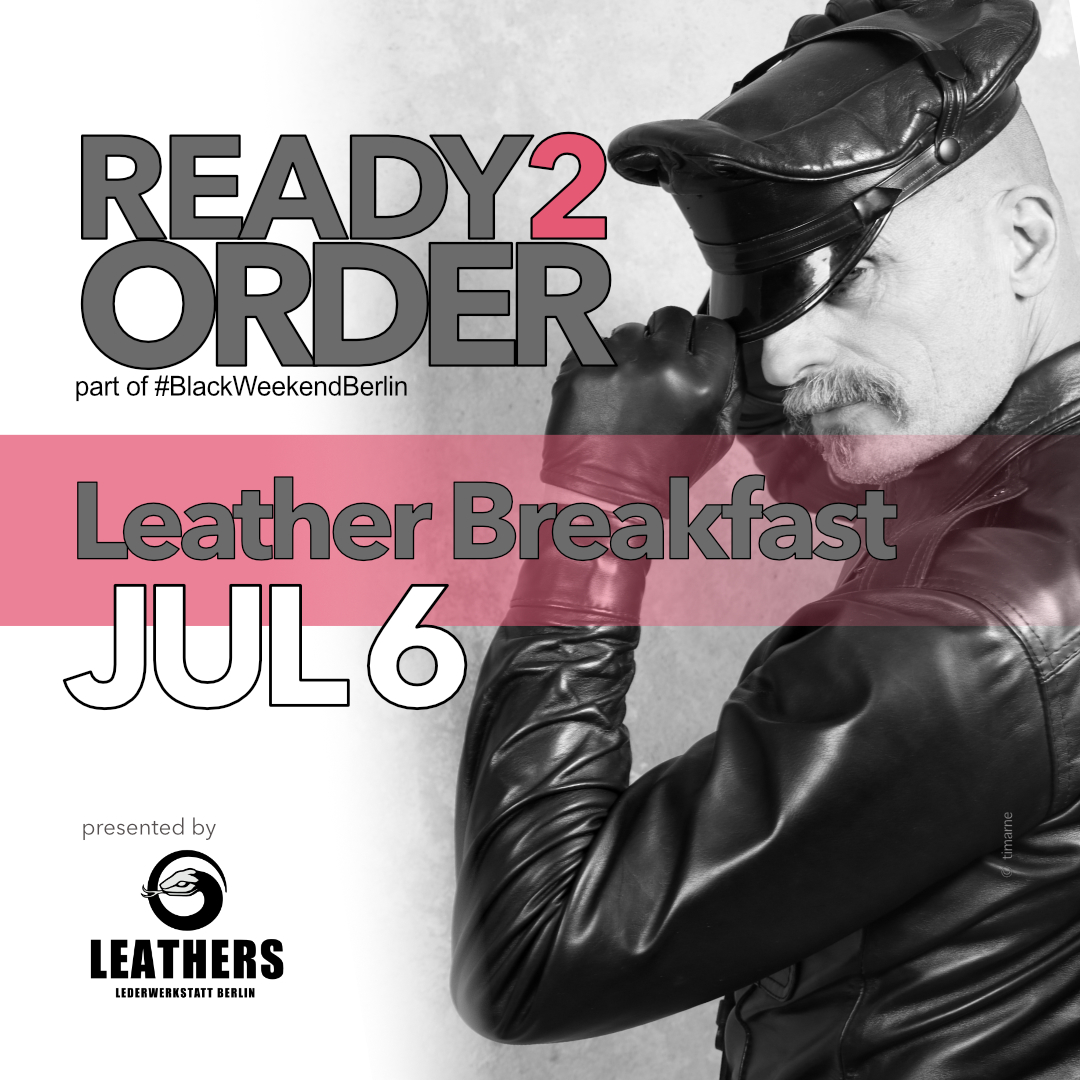 #TheLeatherDinner #blackweekendberlin #malespaceberlin