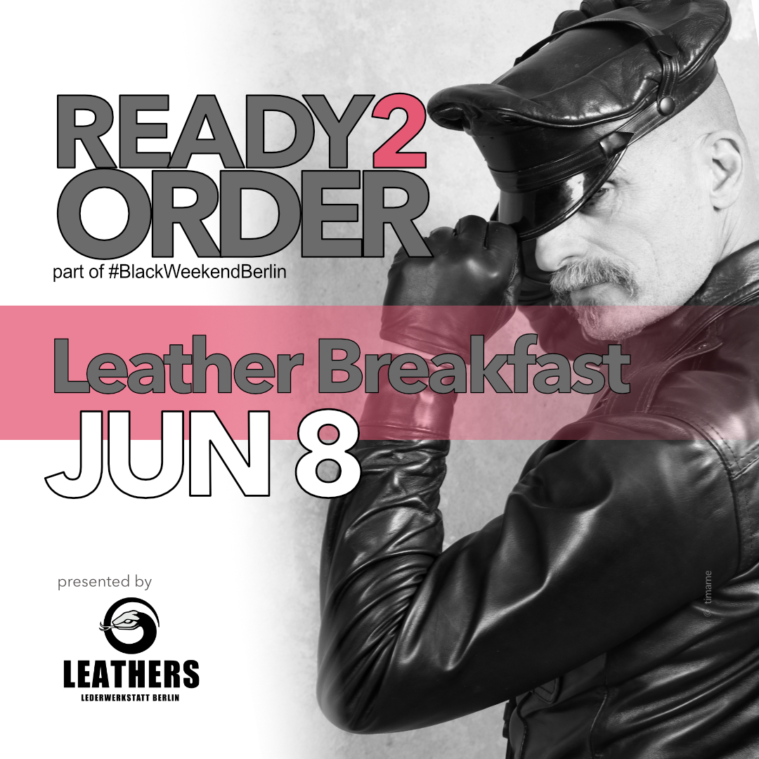 #TheLeatherDinner #blackweekendberlin #malespaceberlin