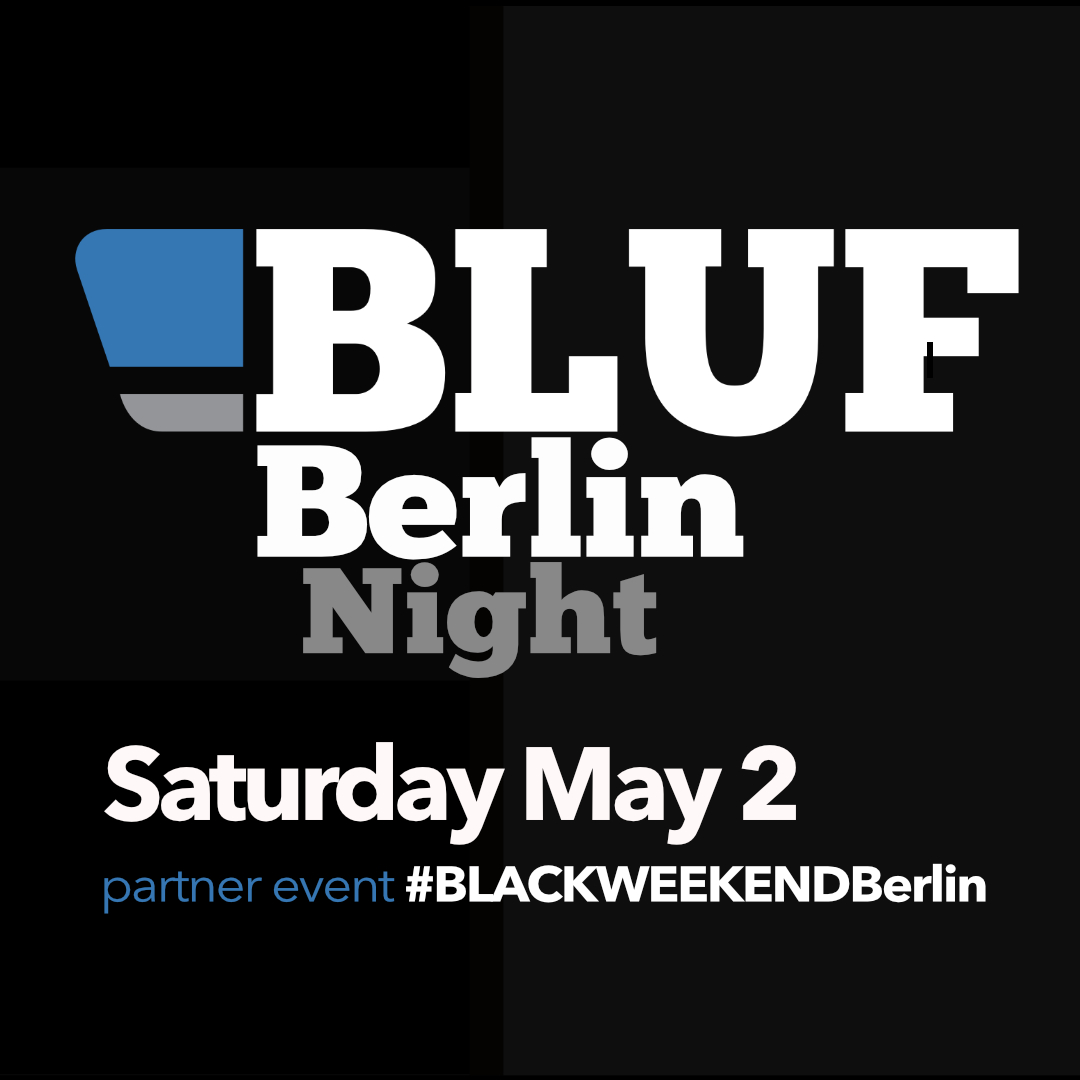 #Blackweekendberlin #malespaceberlin #bluehourberlin
