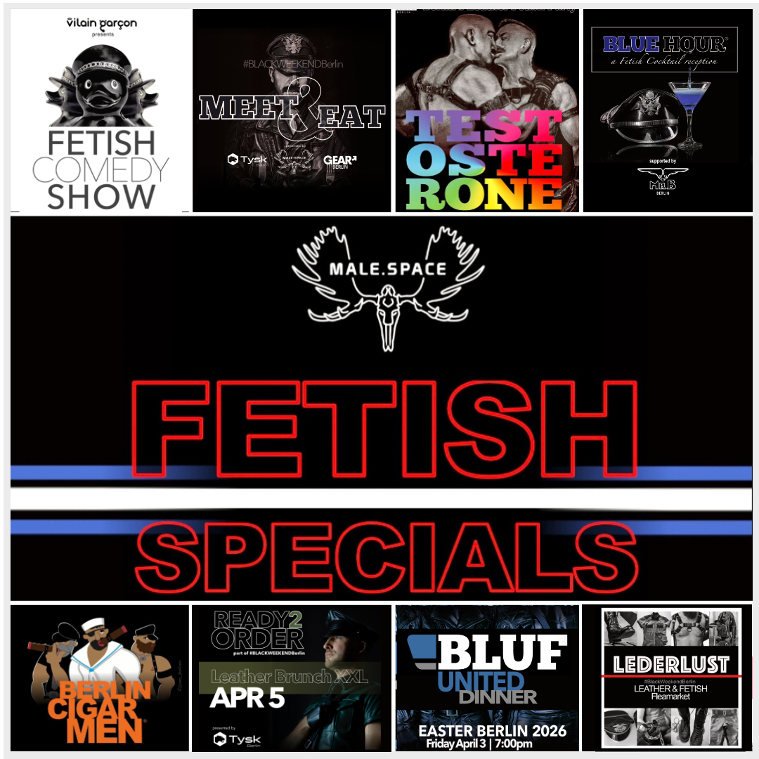 #testosteroneberlin #testosteronepartyberlin #testosteroneparty #fetishspecials #malespaceberlin #malespace