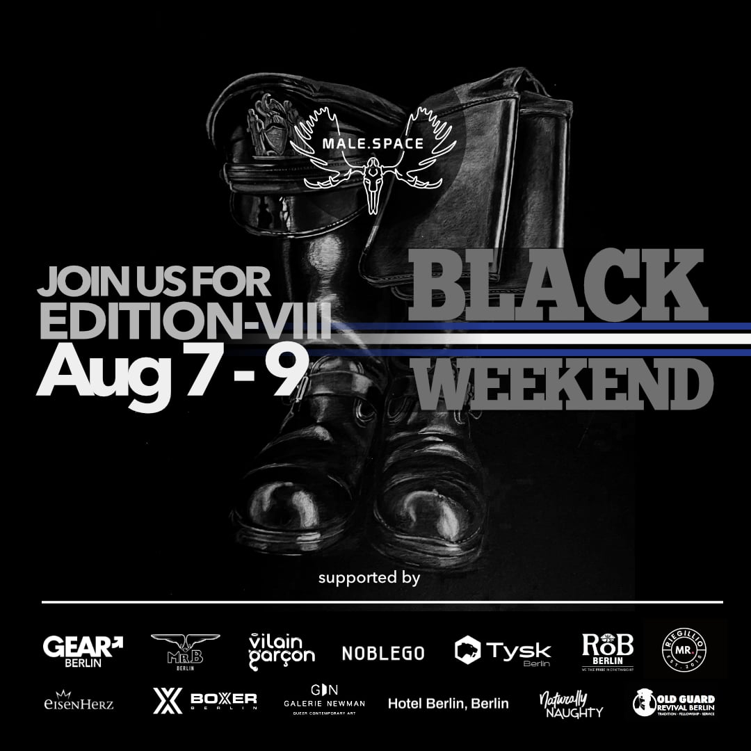 #TheLeatherDinner #blackweekendberlin #malespaceberlin #BlackweekendBerlin #Blackweekend #BlackweekendBerlinXXL #Malespaceberlin