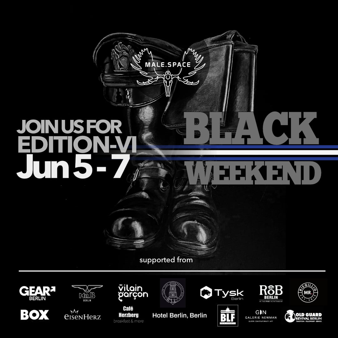 #TheLeatherDinner #blackweekendberlin #malespaceberlin #BlackweekendBerlin #Blackweekend #BlackweekendBerlinXXL #Malespaceberlin