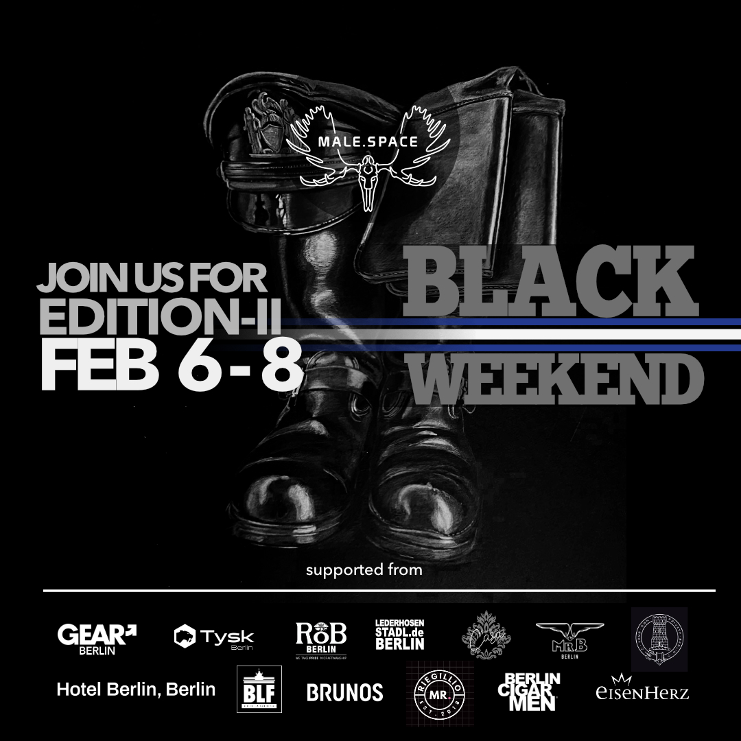 #Blackweekendberlin #malespaceberlin #bluehourberlin
