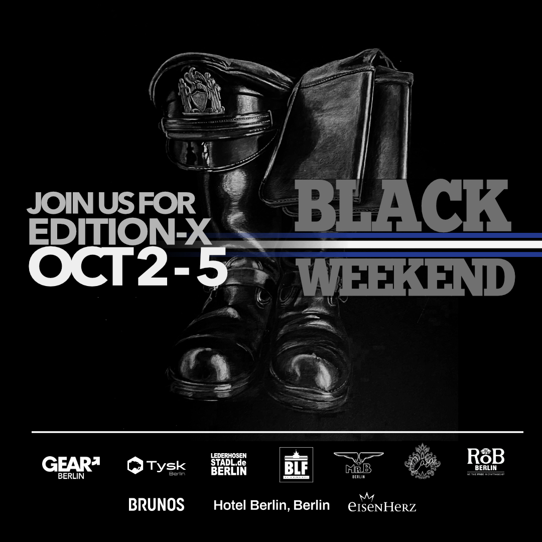 #Blackweekendberlin #malespaceberlin