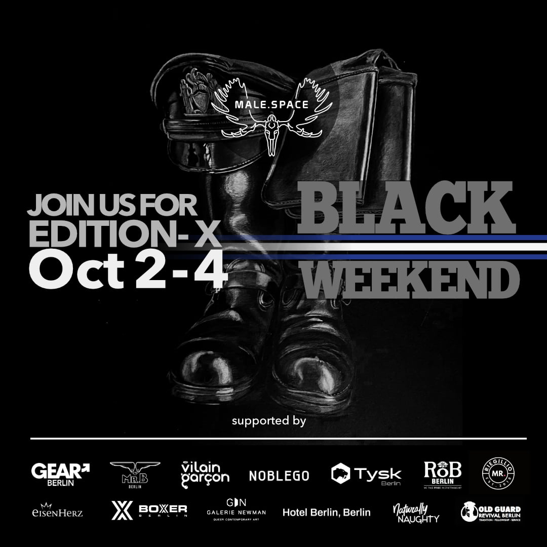 #TheLeatherDinner #blackweekendberlin #malespaceberlin #BlackweekendBerlin #Blackweekend #BlackweekendBerlinXXL #Malespaceberlin