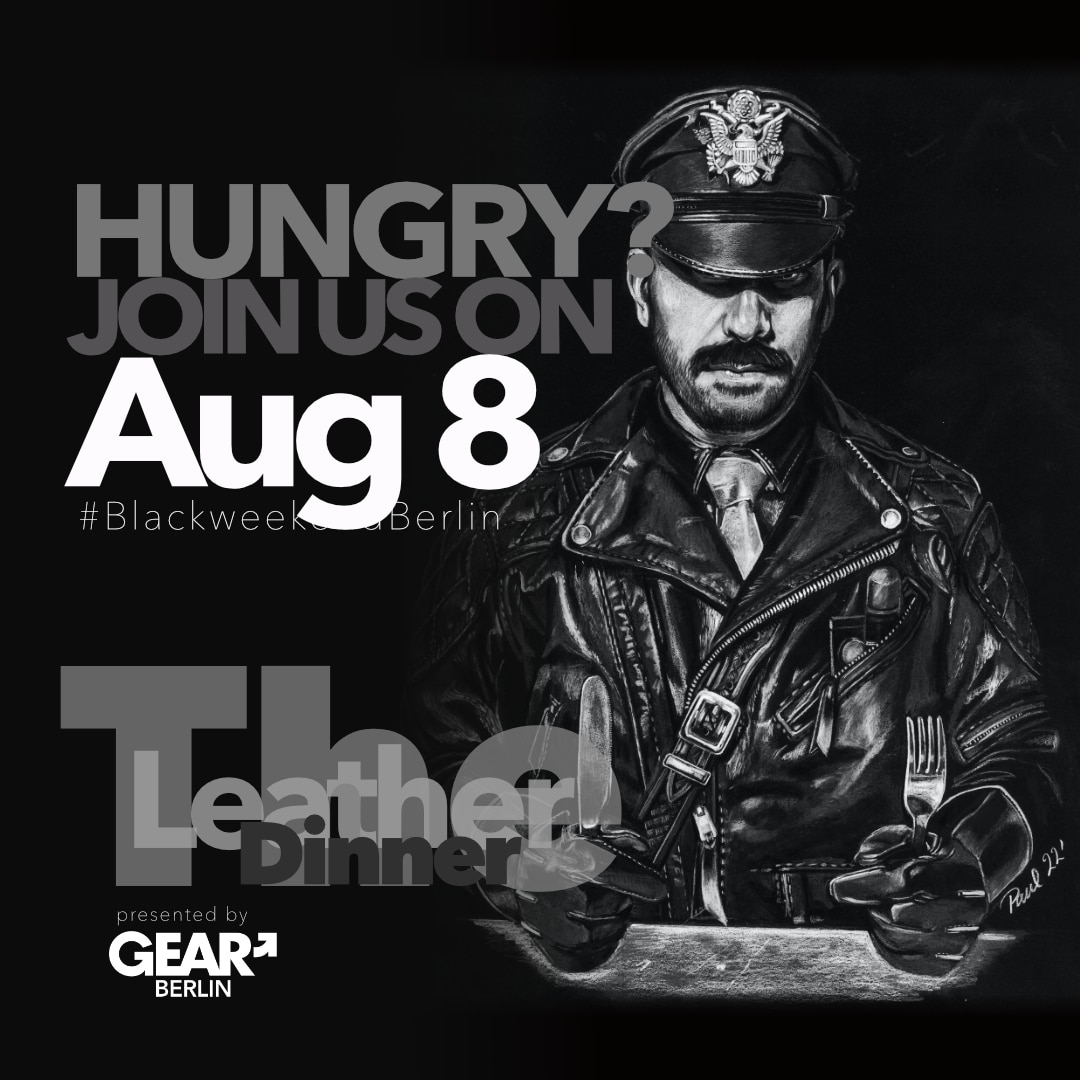 #TheLeatherDinner #blackweekendberlin #malespaceberlin #BlackweekendBerlin #Blackweekend #BlackweekendBerlinXXL #Malespaceberlin