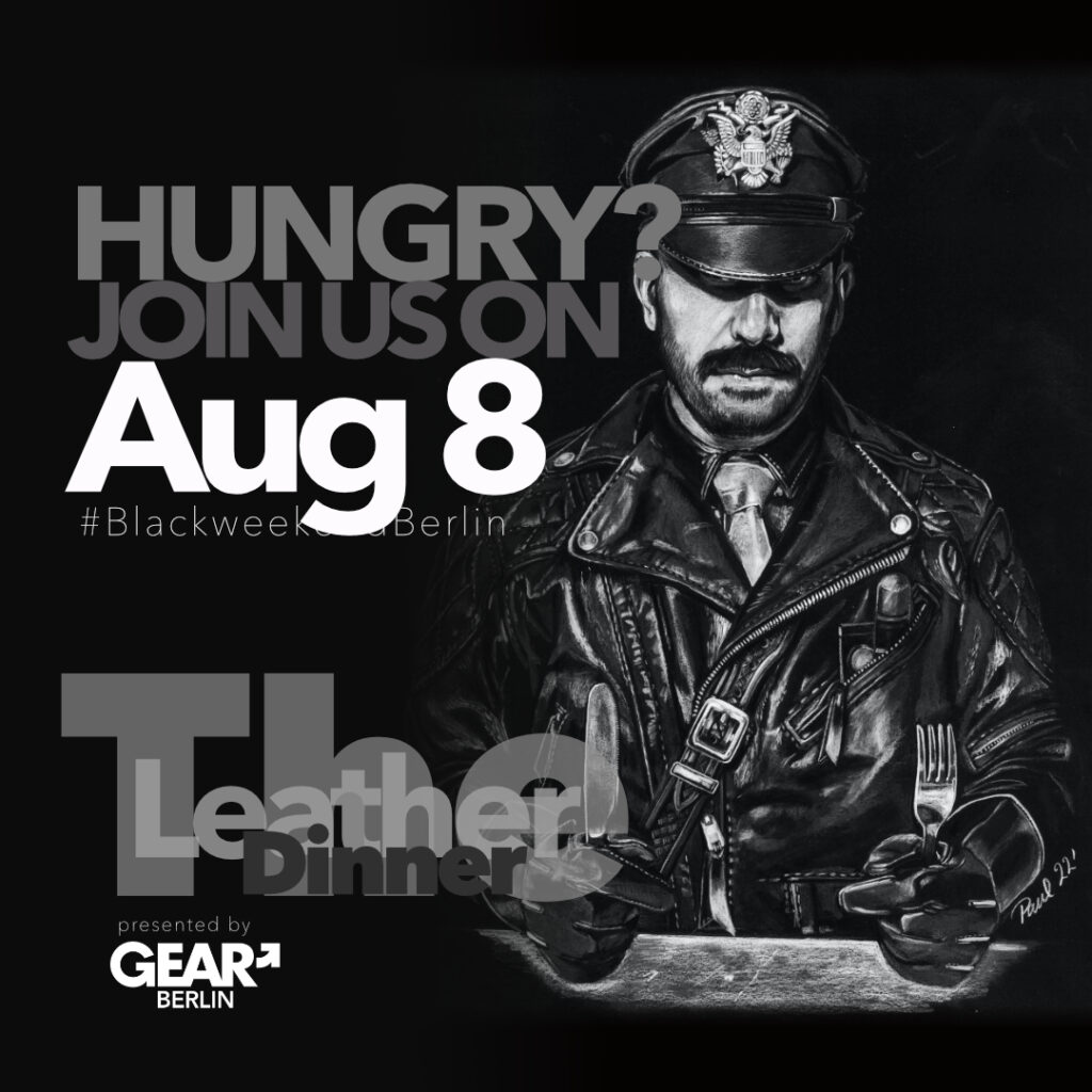 #TheLeatherDinner #blackweekendberlin #malespaceberlin #BlackweekendBerlin #Blackweekend #BlackweekendBerlinXXL #Malespaceberlin
