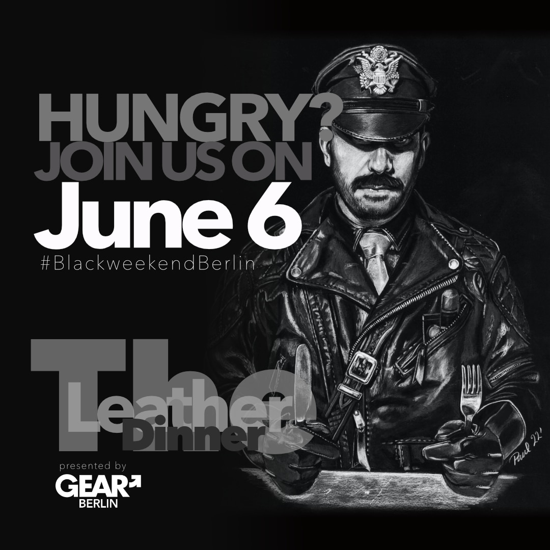#TheLeatherDinner #blackweekendberlin #malespaceberlin #BlackweekendBerlin #Blackweekend #BlackweekendBerlinXXL #Malespaceberlin