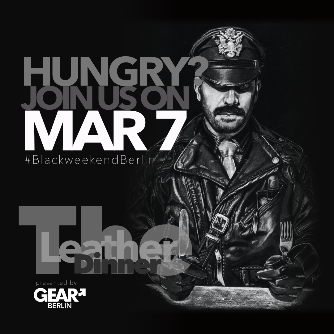 #TheLeatherDinner #blackweekendberlin #malespaceberlin #BlackweekendBerlin #Blackweekend #BlackweekendBerlinXXL #Malespaceberlin