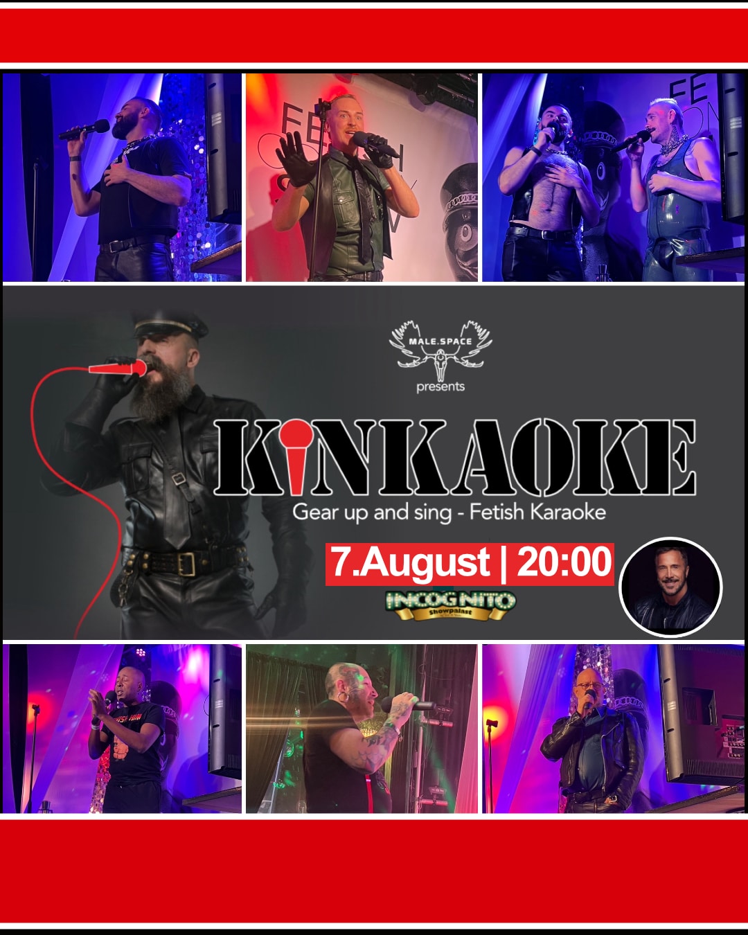 #kinkaoke #malespaceberlin #blackweekendberlin