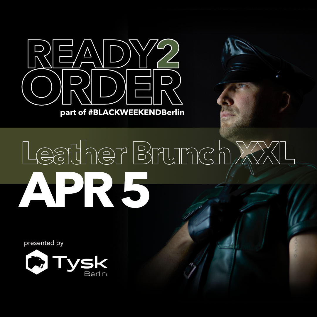 TheLeatherDinner #blackweekendberlin #malespaceberlin #BlackweekendBerlin #Blackweekend #BlackweekendBerlinXXL #Malespaceberlin