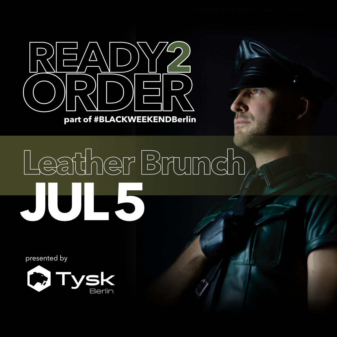 TheLeatherDinner #blackweekendberlin #malespaceberlin #BlackweekendBerlin #Blackweekend #BlackweekendBerlinXXL #Malespaceberlin