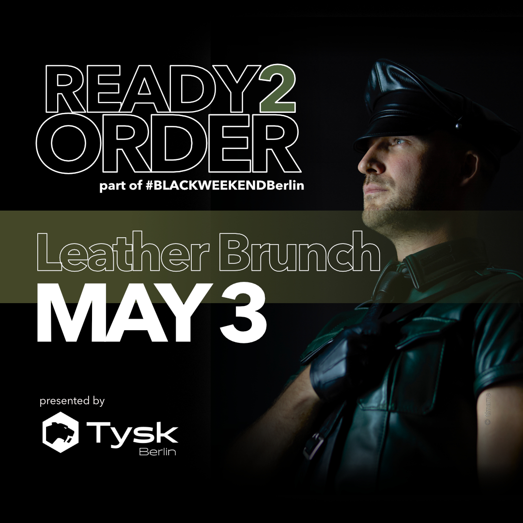TheLeatherDinner #blackweekendberlin #malespaceberlin #BlackweekendBerlin #Blackweekend #BlackweekendBerlinXXL #Malespaceberlin