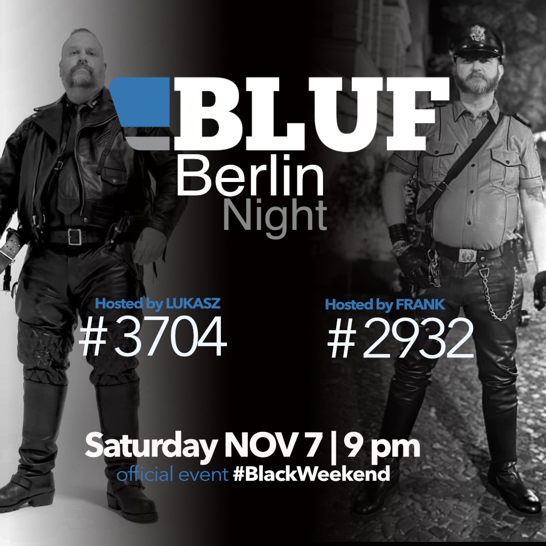 #Blackweekendberlin #malespaceberlin #bluehourberlin