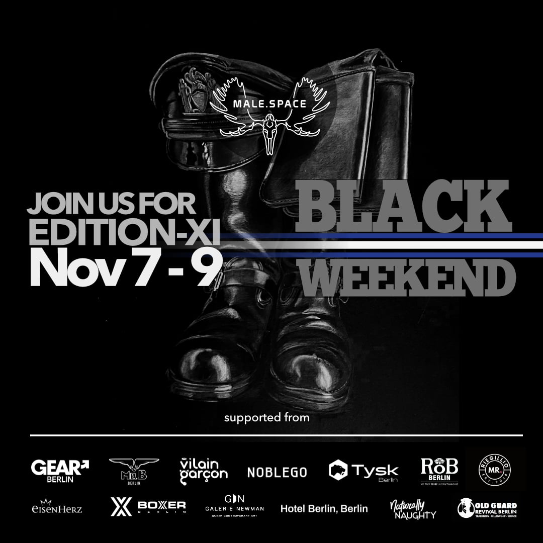 #TheLeatherDinner #blackweekendberlin #malespaceberlin #BlackweekendBerlin #Blackweekend #BlackweekendBerlinXXL #Malespaceberlin