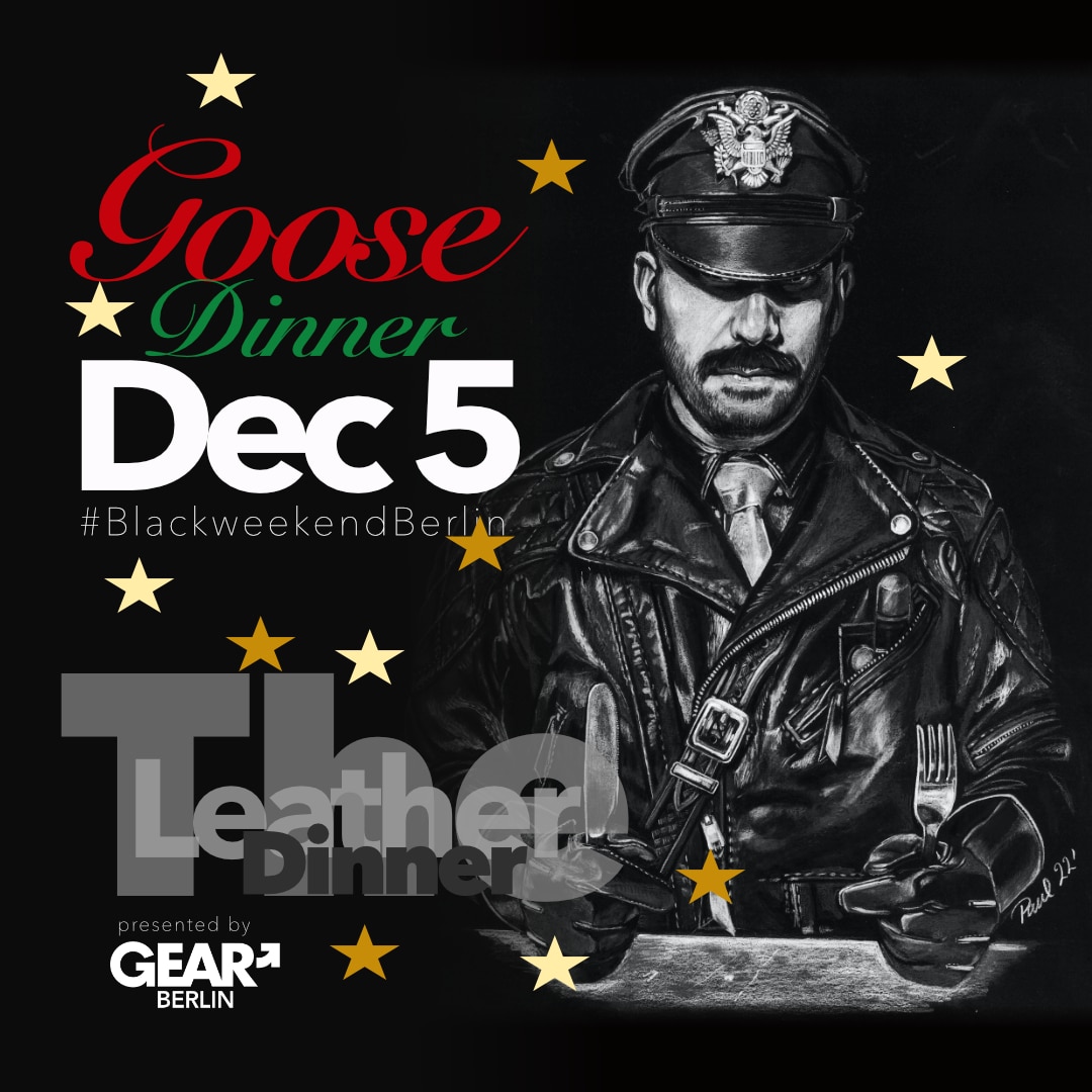 #TheLeatherDinner #blackweekend #blackweekendberlin